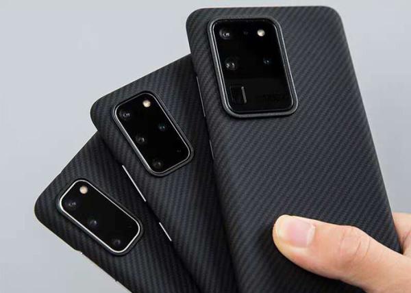 Buy cheap Eco Thin Twill Aramid Fiber Samsung S20 Protective Case from wholesalers