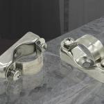 High Strength Aluminum Alloy Metal Conduit Saddles Rust Prevention