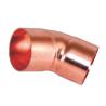 Buy cheap Red Copper Refrigeration Pipe Fittings 45 Degree Elbow For Cooling Plumbing from wholesalers