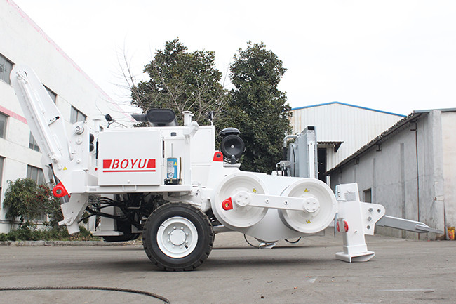 120kN overhead line stringing equipment Forced Cooling