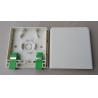 Buy cheap ABS Fibre Optic Faceplate 2 Port For Telecommunication Networks from wholesalers