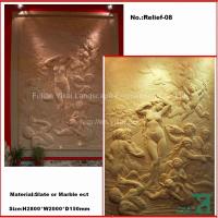 Buy cheap Carved Stone Relief / Marble Relief / Wall Relievo, Slate Relief (YKRF-08) product