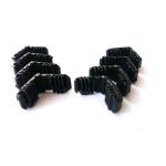 Double glass plastic connector for aluminum spacer bar