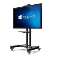 Buy cheap 55-86 Inch Wall Mounted Digital Signage Black Shell For Teaching / Meeting product