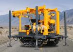 Borehole Vertical Spline 325mm Hydraulic Water Well Drilling Rig Movable