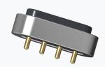 customized Magnetic Connectors 2.0mm Pitch Pogo Pin Connector 4 Pin