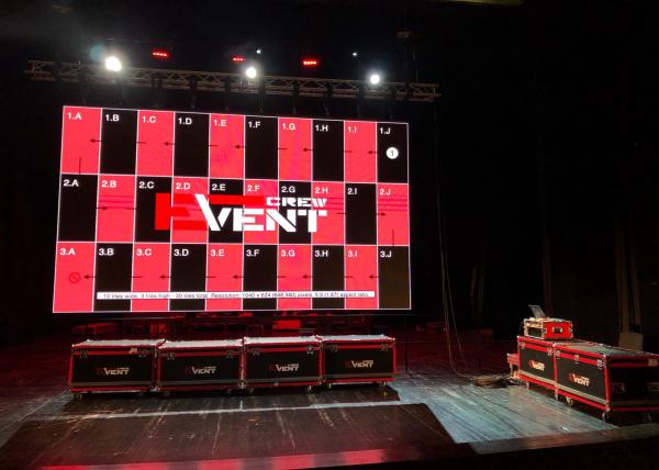 Quality Outdoor P4.81 Rendering Full Color Rental Led Video Wall For Stage Background for sale