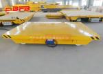 Steel Sand Blasting Motorized Transfer Trolley Workshop Frame Type