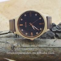 Buy cheap custom wood watches ladies 2015 , wooden bamboo and leather watches oem product