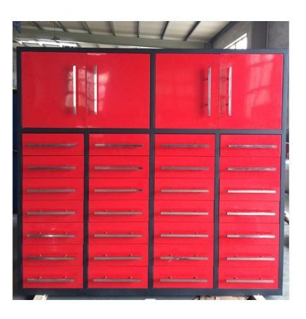 Stainless Steel Handles Cold Rolled Steel Garage Workstation Lockable Metal Tool