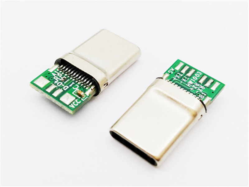 USB3.1 Type-C Type Plug (Standard),USB3.1 C Type, SMT, Plug, HULYN