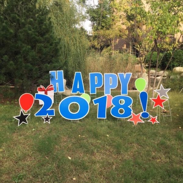 Buy cheap Waterproof Corflute Yard Card 24x36 Large Corrugated Plastic Letters from wholesalers