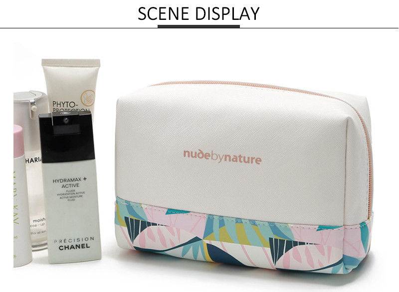 Wholesale Cheap Multi-Function Travel Pink White Cosmetic Wash Bag