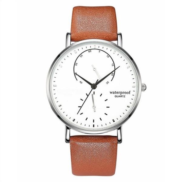 Buy cheap Waterproof Seal Couple Quartz Watch 20mm Strap Mineral Glass from wholesalers