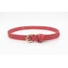 Buy cheap Cutout Flower Handcrafted Leather Belts , Kids Fashion Belts With Zinc Alloy Buckle from wholesalers