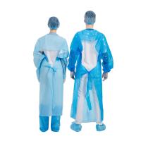 Buy cheap AAMI PB 70 Disposable CPE Gown , CPE Isolation Gown for operation room product