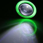 Single Color LED Vehicle Work Light / 30Watt LED Fog Light With Angel Eyes