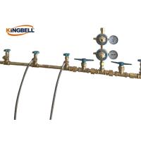 Buy cheap Single Side Medical Gas Manifold / Medical Air Gas Manual Manifold System product