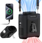 Buy cheap Socool Fan Waist Clip Camping Multifunction Portable Fan 10000MAh With Sos Led from wholesalers