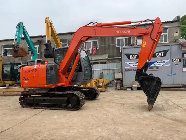 Buy cheap 0.3M3 Bucket Used Mini Hitachi Excavator ZX70 ZX60 from wholesalers