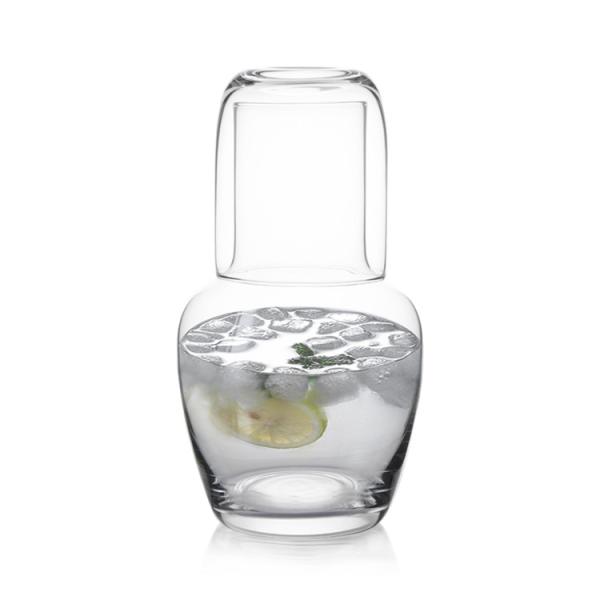 Buy cheap 1050ml Handcrafted Carafe And Tumbler Set Modern OEM Acceptable from wholesalers