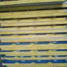 Buy cheap corrugated blue color steel roofing sheet glass wool sandwich roof panel for 20ft container house from wholesalers