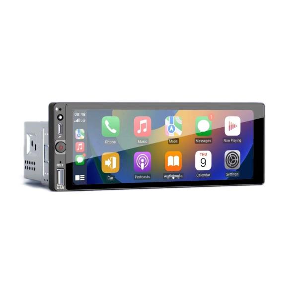 6.86 inch Universal Car DVD Player with Carplay GPS Navigation and Mirror Link
