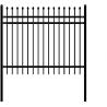 Buy cheap PVC Coated Modern Wrought Iron Fence 2000-3000mm Garden Decoration Residential from wholesalers