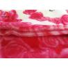 Buy cheap Printed Double Brushed Flannel Velour Fabric Polyester Velvet For Wedding Blanket from wholesalers