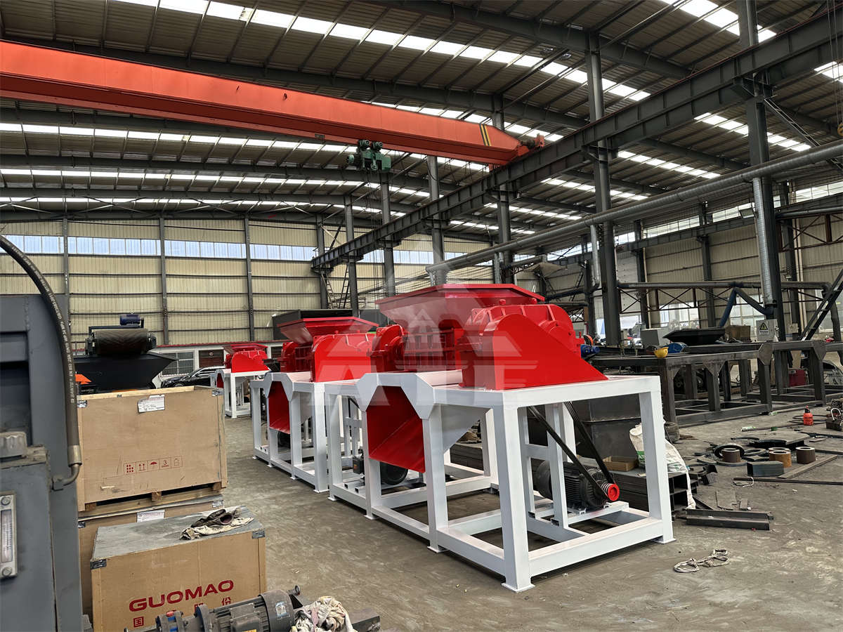 800 Double Shaft Waste Metal Copper Cable Shredder Machine for Sale