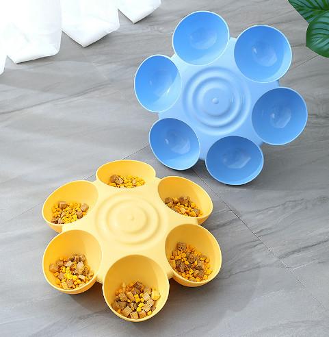 Buy cheap Removable Multiple Cat Feeder Bowls ABS For Food Water from wholesalers