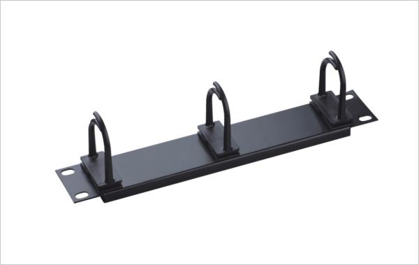 Buy cheap 10 Inch Capacity Network Cable Management With Brush , Powder Coat Finishing YH4023 from wholesalers