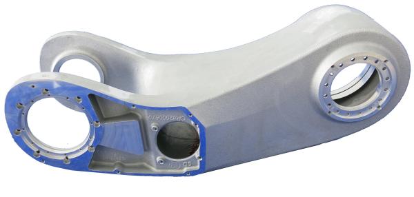 Buy cheap Motion Sand Casting Aluminum Parts For Industrial Robot 400 * 100 * 200mm Size from wholesalers