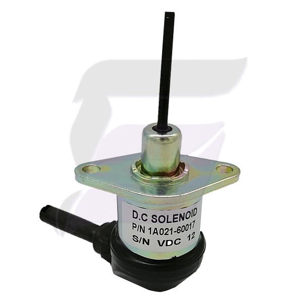Buy cheap 1A021-60017 12v shut off solenoid For Kubota Engine V2003 V2203 V2403 from wholesalers