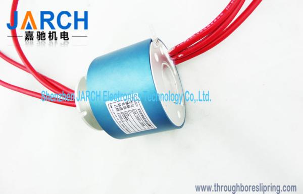 Quality Max 200A Water-Proof High Current Slip Ring For Heavy equipment turrets for sale