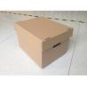 Buy cheap Corrugated Paper Bank File Box from wholesalers