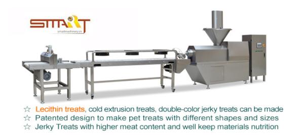 Buy cheap High Efficiency Animal Feed Extruder , Cold Extrusion Pet Chewing Treat Machine from wholesalers