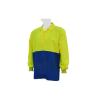 Buy cheap Two Tone Outdoor Custom Work Shirts Fluroscent Yellow Australian Size / Length from wholesalers
