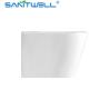 Buy cheap SWJ0131 Bathroom WC pan White Wall Hung Bidet 480*370*325 mm size , Floor mounted bidet from wholesalers