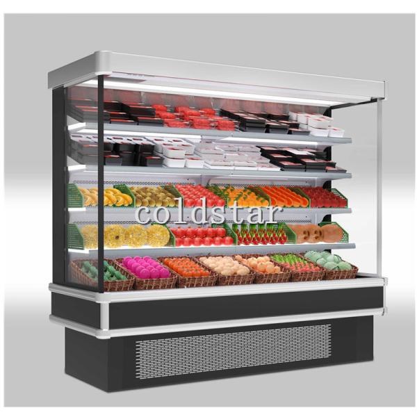 Buy cheap Multi-deck Open Top Display Chiller Commercial Open Face Chiller Air Curtain Cabinet from wholesalers