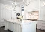 Italian Calacatta Nature Marble Slab Countertop For Kitchen Bar OEM / ODM
