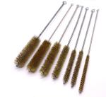 Copper Steel Wire Pipe Brush Circular , Derusting Cleaning Steel Wire Brush