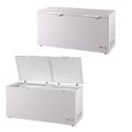 528L Commercial And Home Wholesale Top Open Double Solid Door Chest Freezer,