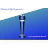 Buy cheap corporation sphere awards/crystal sphere awards/crystal corporation ball trophy/globe from wholesalers