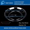 Buy cheap 100ml clear PP thin wall round plastic disposable dessert plates/dishes injection mould from wholesalers