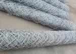 Hot Galvanized / Pvc Coated Mesh Gabion Baskets Stone Filled River Protect