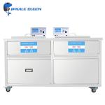 88L 1200Watt Automotive Ultrasonic Cleaner Two Tank For Car Parts