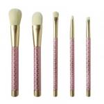 Premium Eyeshadow Makeup Brush Set 5 Pieces Synthetic For Powder Blush