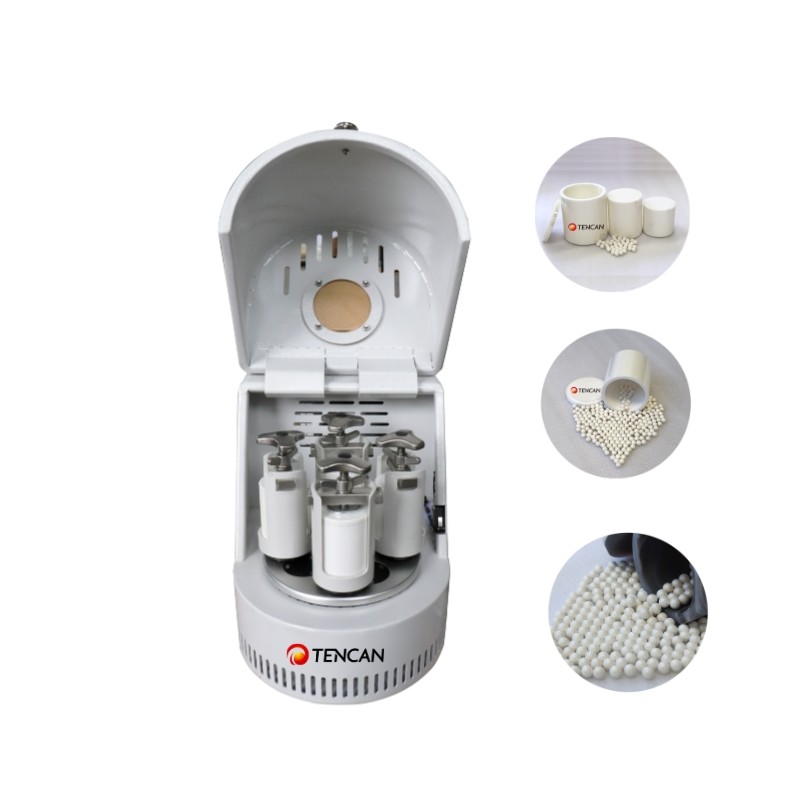 Micron Powder Grinding Ball Milling Machine With Adjustable Rotate Speed 90-870rpm