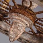 America cottage Farmhouse vintage wheel wooden chandelier woodern lamp(WH-CI-115